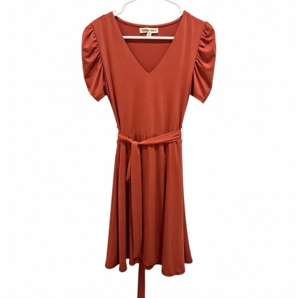 Charmed Hearts XS Small Burnt Orange Like New